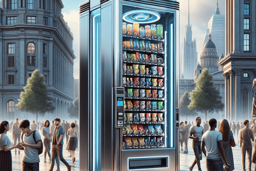 Design dei distributori: l'arte e l'architettura dietro la macchina
